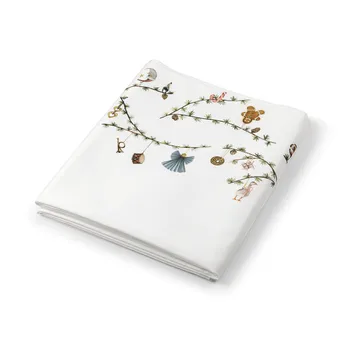 Hammershøi Christmas dug 150x270 cm - Hvid - Kähler