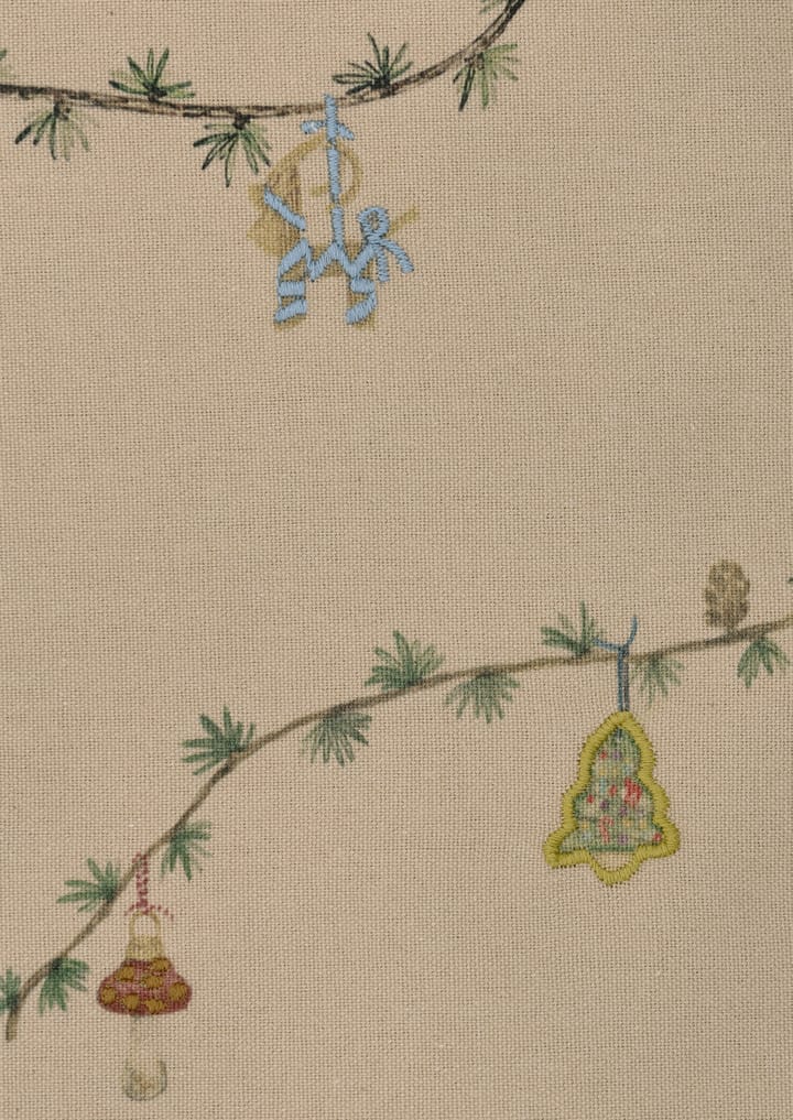 Hammershøi Christmas Dug beige - 150x270 cm - Kähler