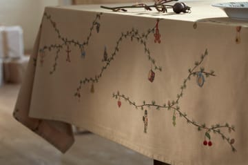Hammershøi Christmas Dug beige - 150x270 cm - Kähler