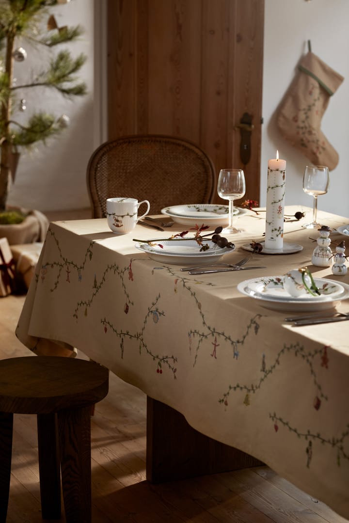 Hammershøi Christmas Dug beige, 150x270 cm Kähler