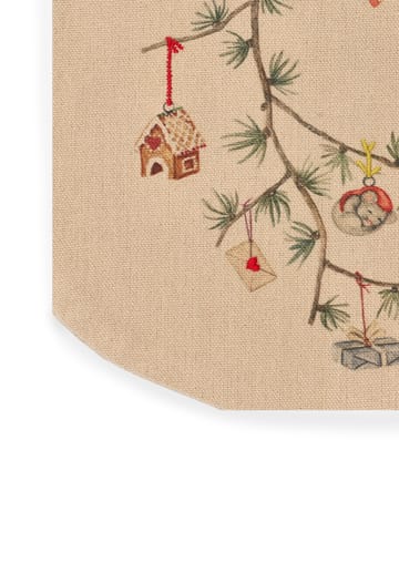 Hammershøi Christmas Julestrømpe - Beige - Kähler