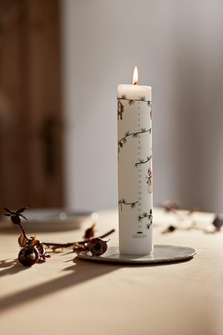 Hammershøi Christmas kalenderlys Ø5 cm, 2025 Kähler