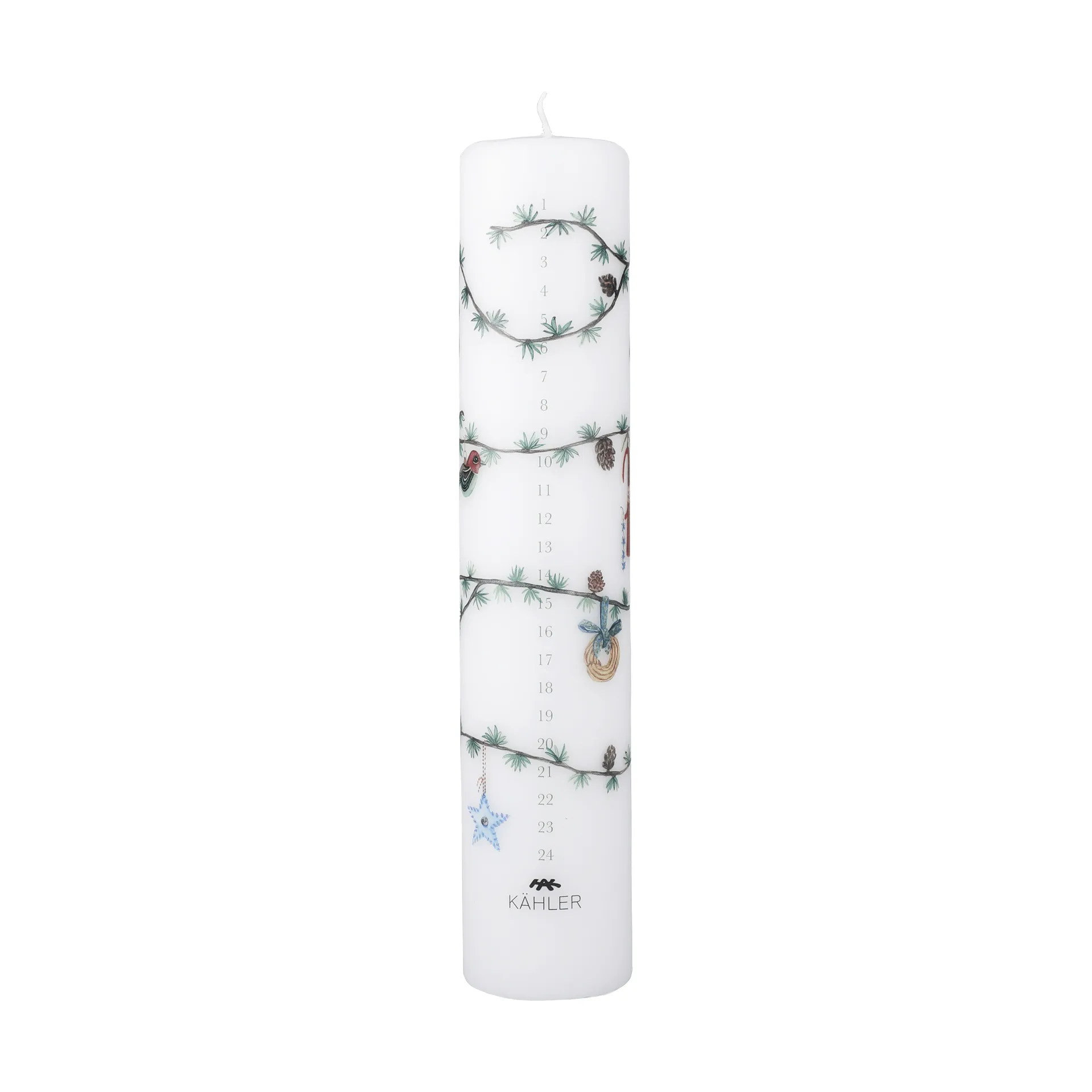 Hammershøi Christmas kalenderlys Ø5 cm, 2026 Kähler