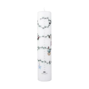 Hammershøi Christmas kalenderlys Ø5 cm - 2026 - Kähler