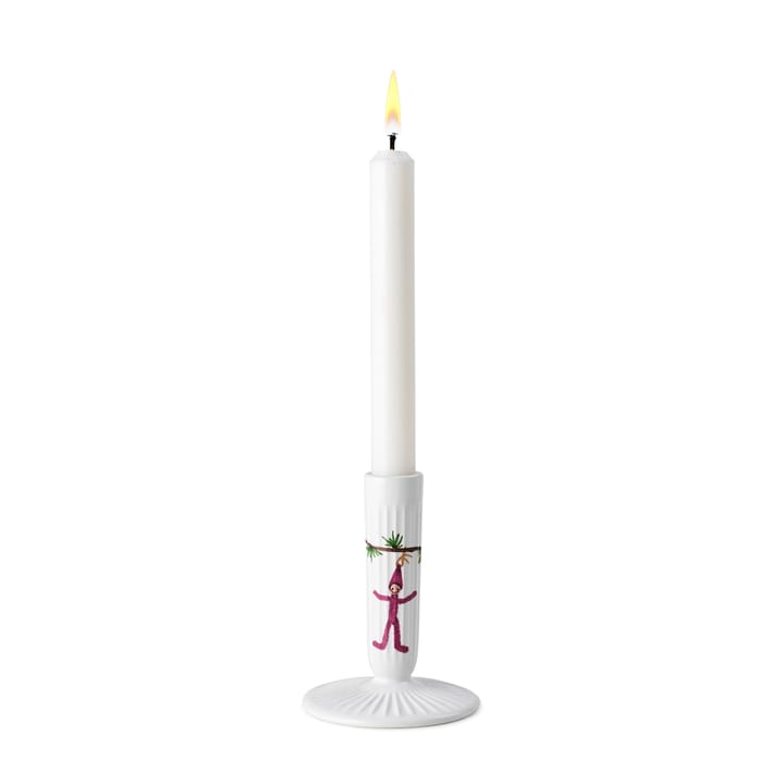 Hammershøi Christmas lysestage hvid, 12 cm Kähler