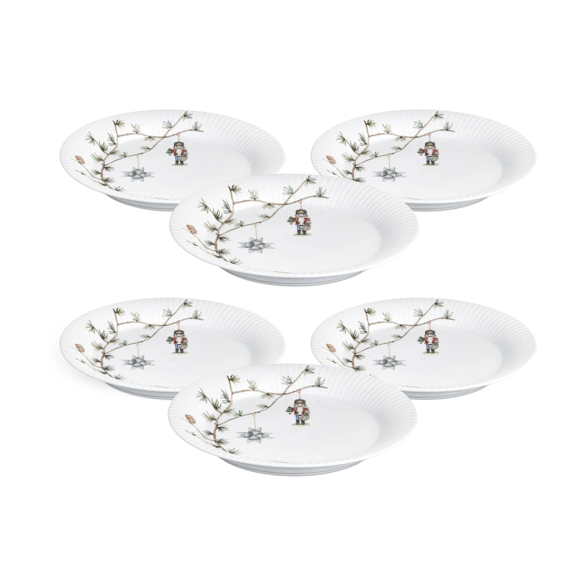 Hammershøi Christmas tallerken Ø27 cm 6-pak,  Kähler
