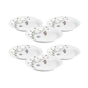 Hammershøi Christmas tallerken Ø27 cm 6-pak - Kähler