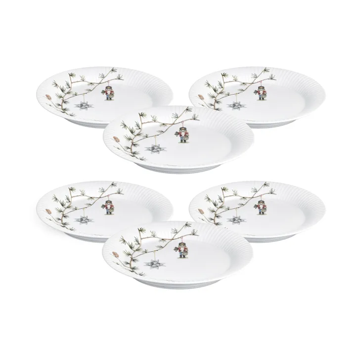 Hammershøi Christmas tallerken Ø27 cm 6-pak - Kähler