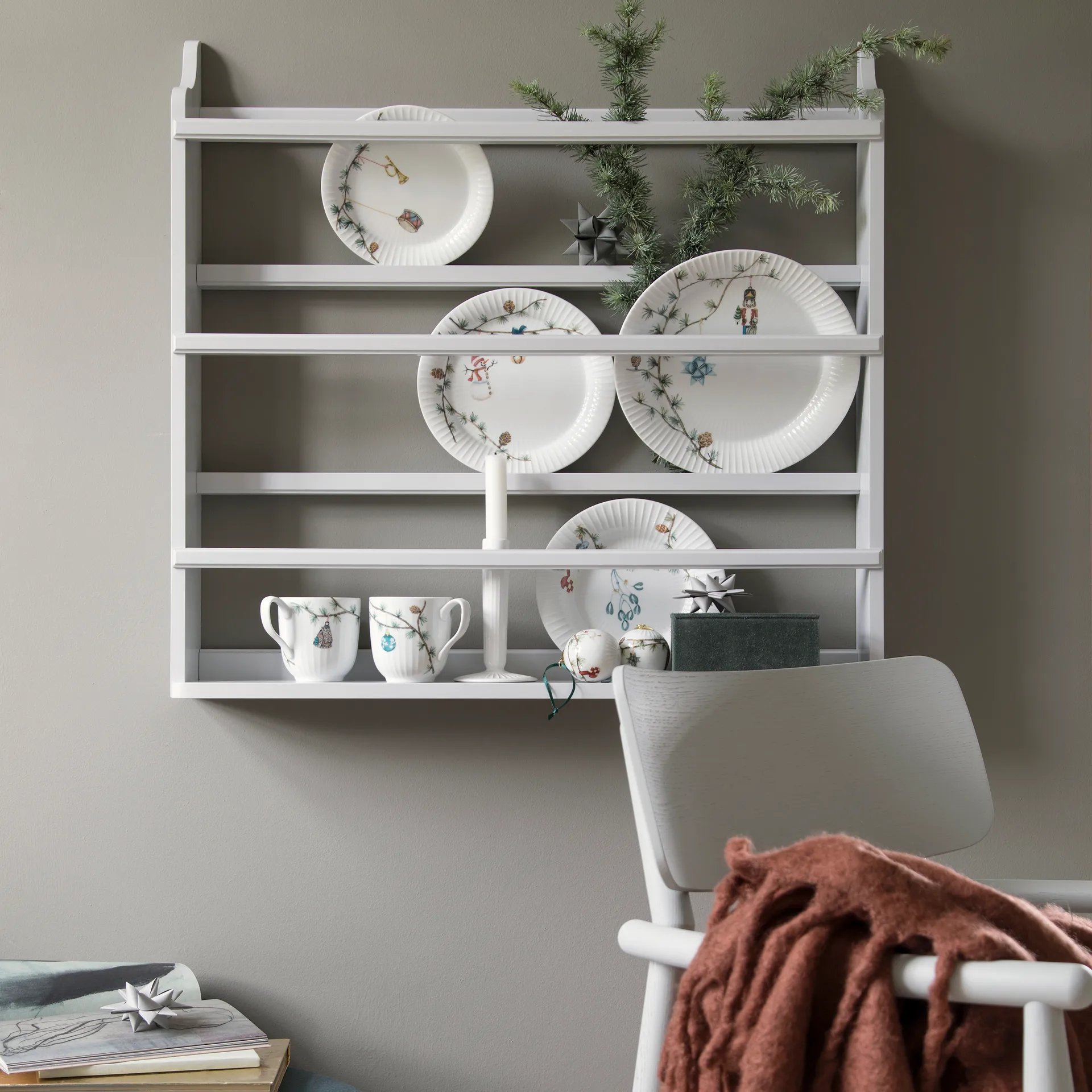 Hammershøi Christmas tallerken Ø27 cm 6-pak Kähler