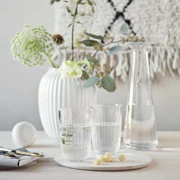 Hammershøi drikkesglas 33 cl, 4 stk - Klar - Kähler