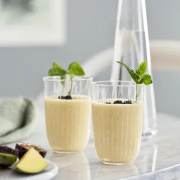 Hammershøi drikkesglas 33 cl, 4 stk - Klar - Kähler