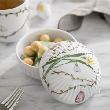 Hammershøi Easter slikskål Ø12 cm - Hvid - Kähler