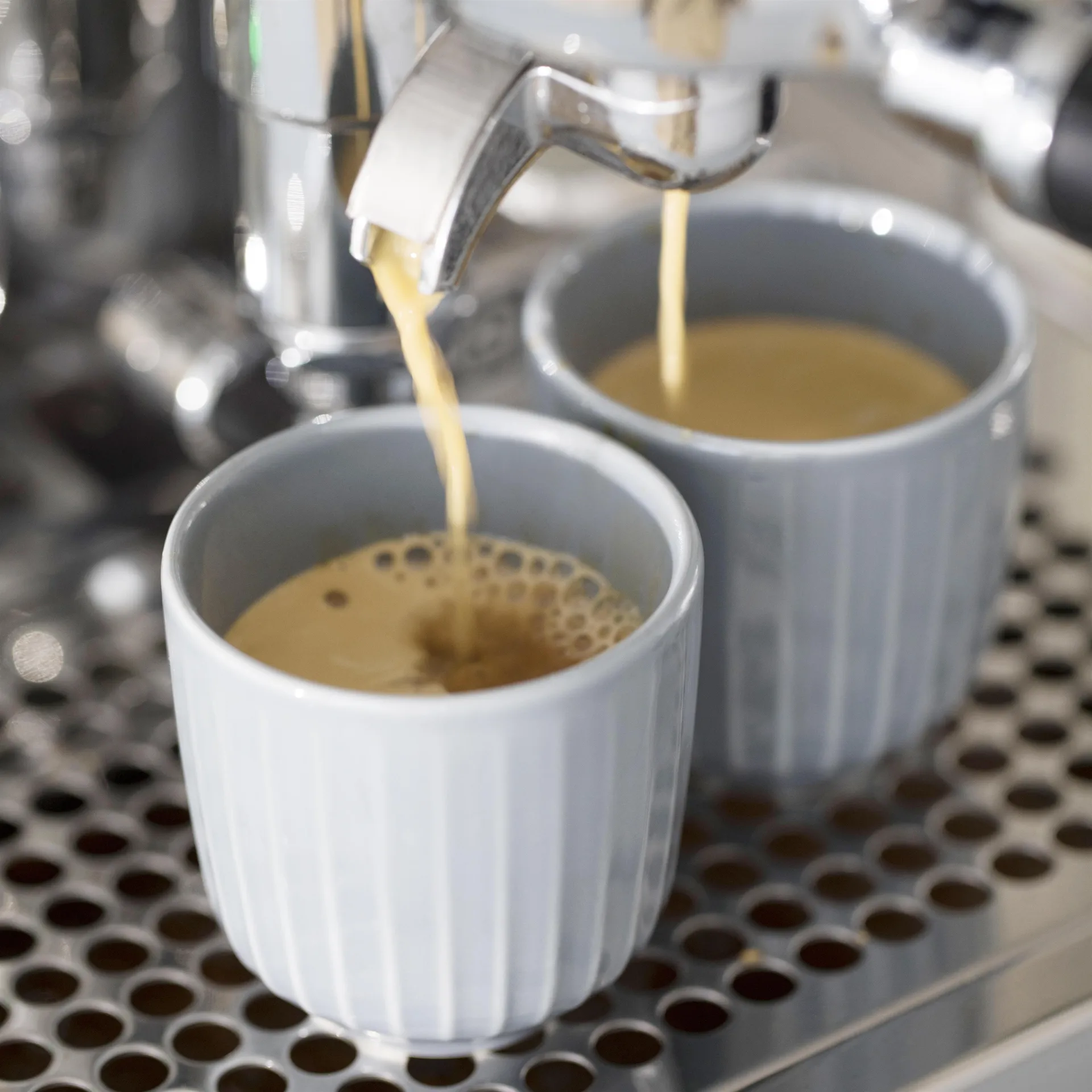 Hammershøi espressokop, hvid Kähler