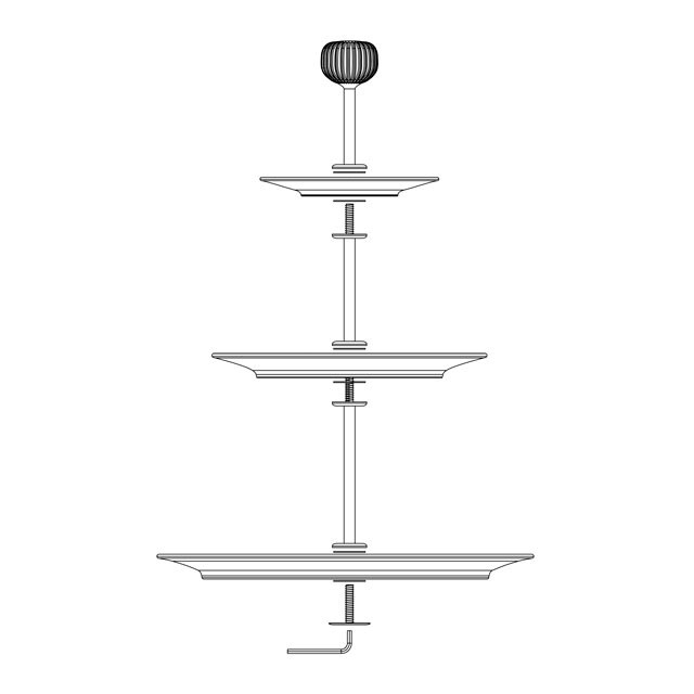 Hammershøi Hammershøi Poppy tallerken 27 cm fra Kähler - NordicNest.dk