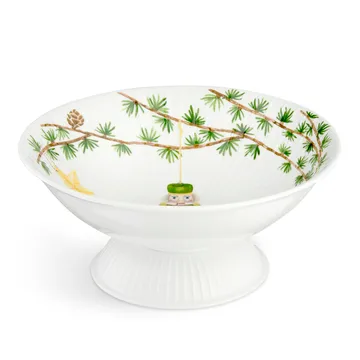 Hammershøi juleskål på fod Ø23 cm - Hvid - Kähler