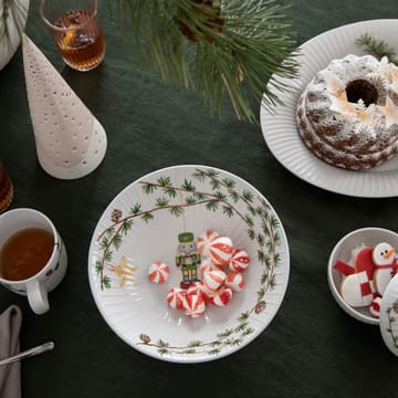 Hammershøi juleskål på fod Ø23 cm - Hvid - Kähler