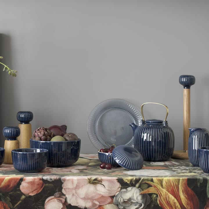 Hammershøi køkkenrulleholder, indigo Kähler