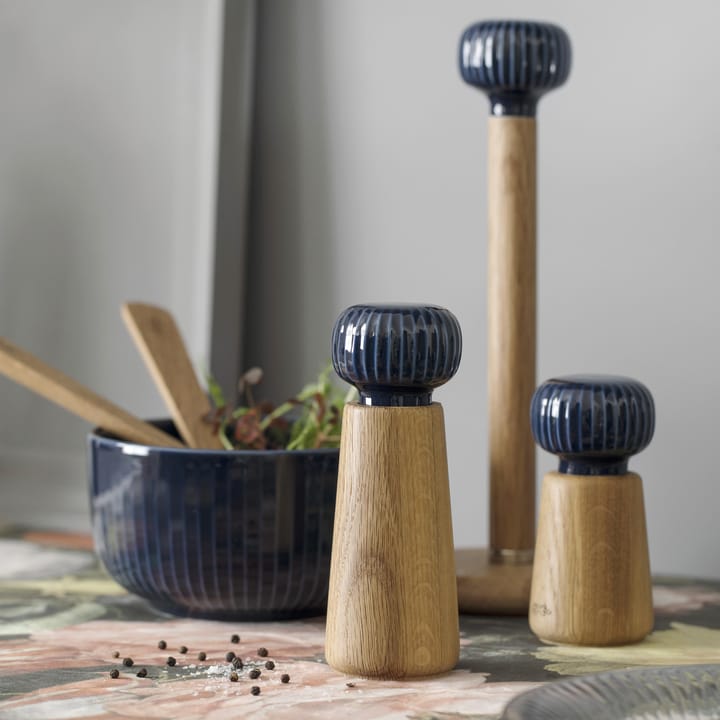 Hammershøi køkkenrulleholder, indigo Kähler