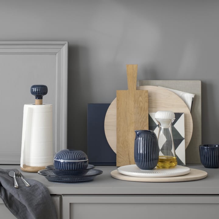 Hammershøi køkkenrulleholder, indigo Kähler