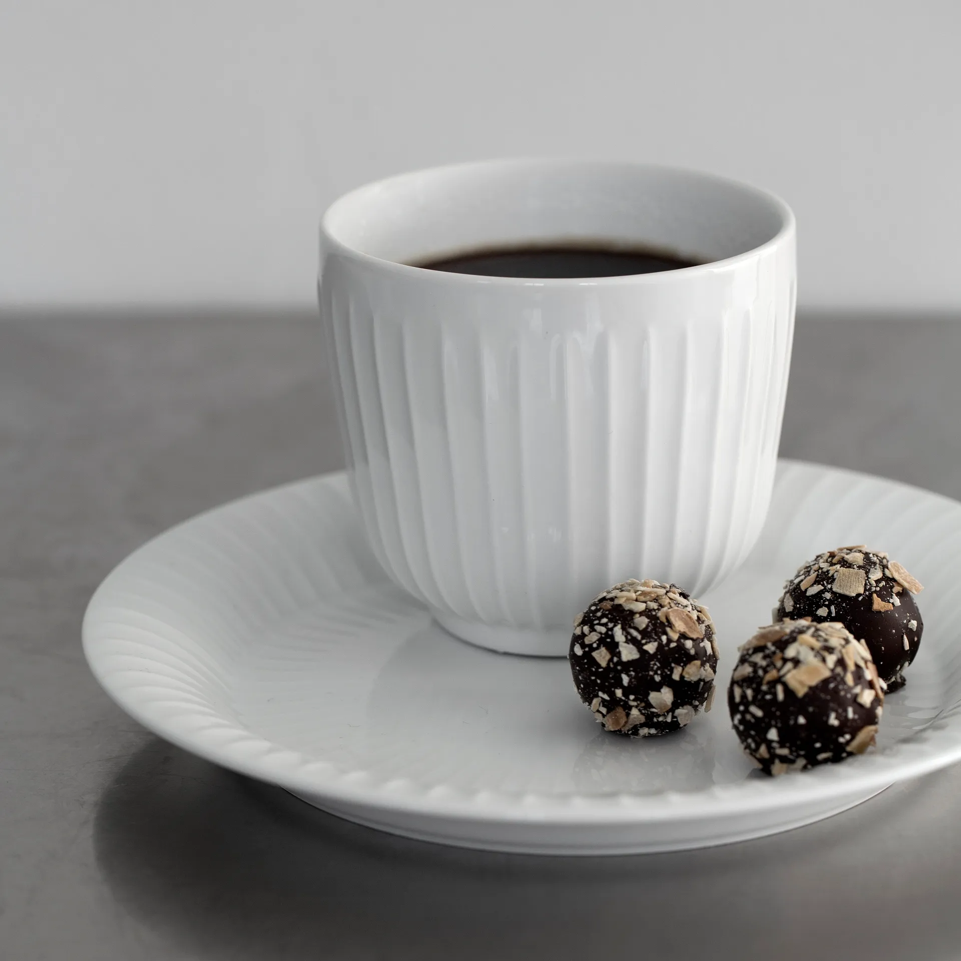 Hammershøi kop, hvid Kähler