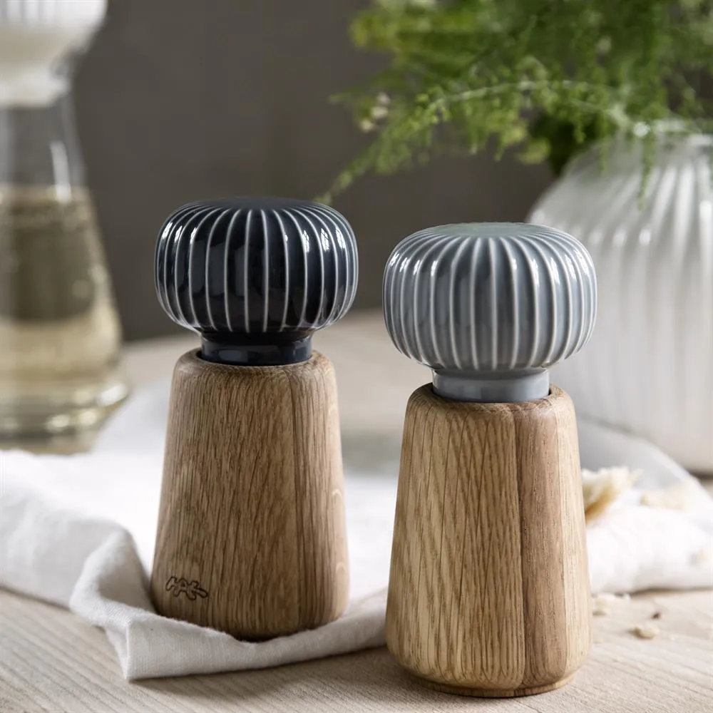 Hammershøi krydderikværn lille, antracitgrå Kähler