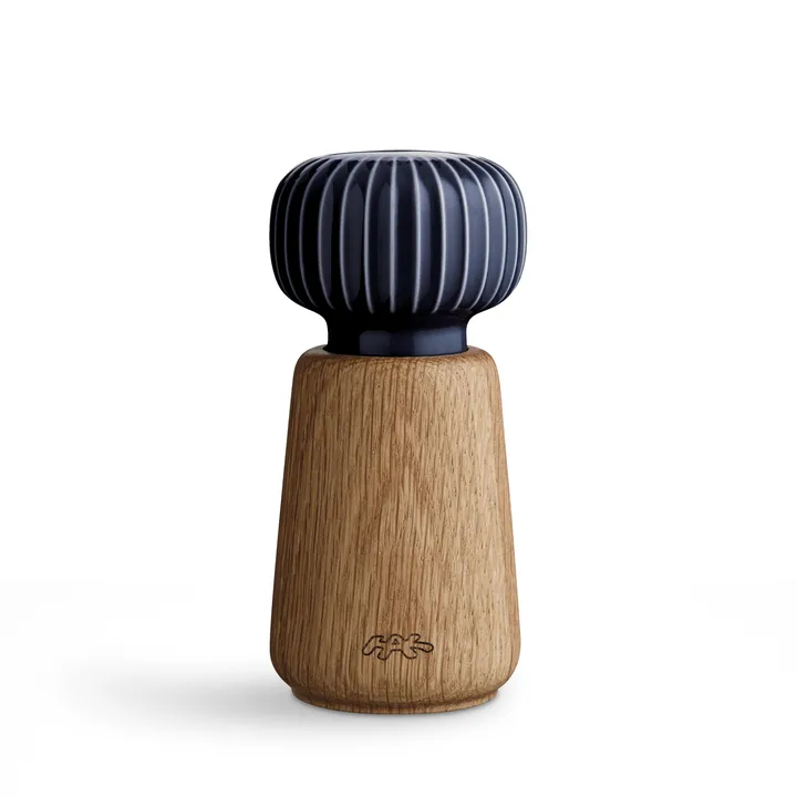 Hammershøi krydderikværn lille - Indigo, 14 cm - Kähler