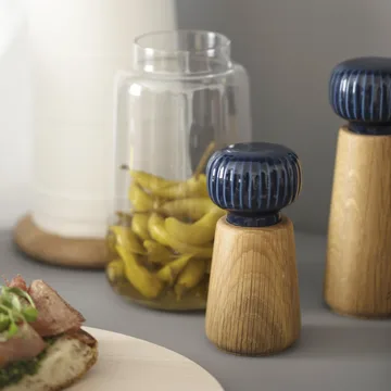 Hammershøi krydderikværn lille - indigo - Kähler