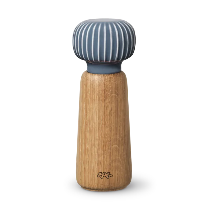 Hammershøi krydderikværn stor - Antracitgrå, 18 cm - Kähler