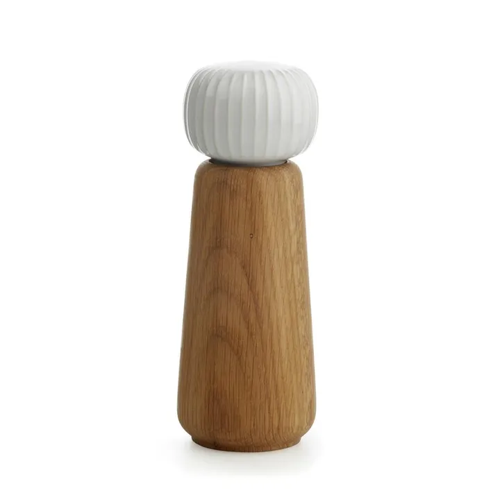 Hammershøi krydderikværn stor - Hvid, 18 cm - Kähler