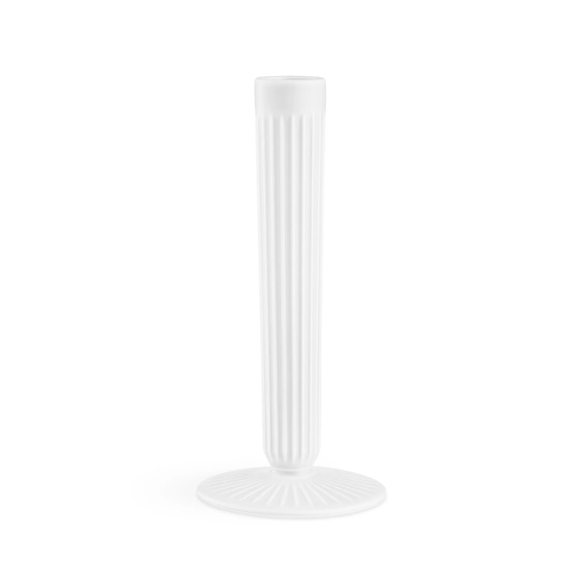 Hammershøi lysestage 21 cm, Hvid Kähler