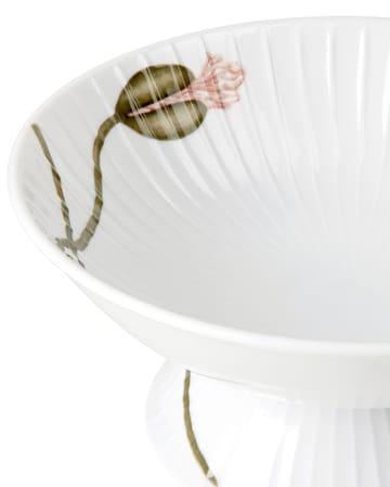 Hammershøi Poppy skål på fod Ø16 cm - Hvid - Kähler