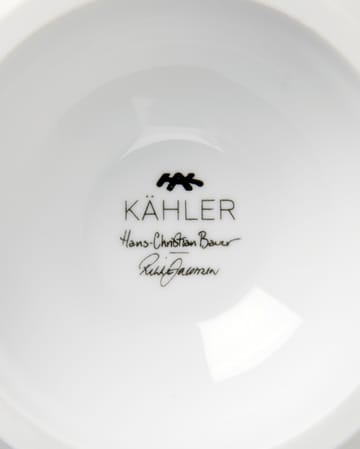 Hammershøi Poppy skål på fod Ø16 cm - Hvid - Kähler