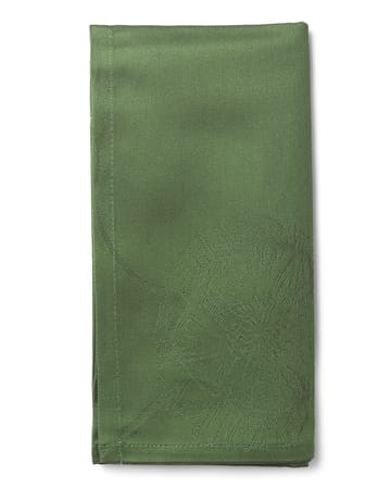 Hammershøi Poppy stofserviet 45x45 cm 4-pak - Grøn - Kähler