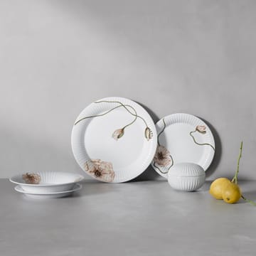 Hammershøi Poppy tallerken 27 cm - Hvid - Kähler