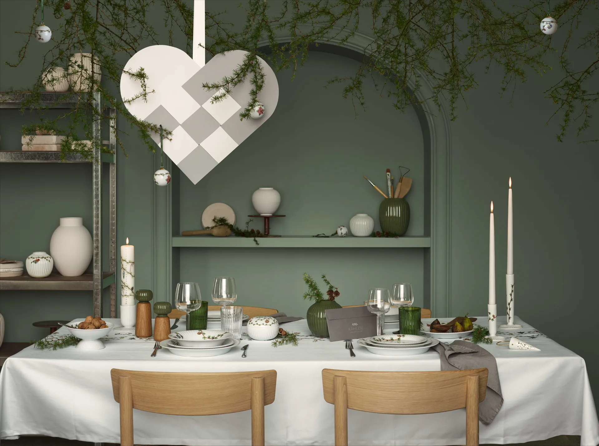 Hammershøi rødvinsglas 49 cl 2-pack, Klar Kähler