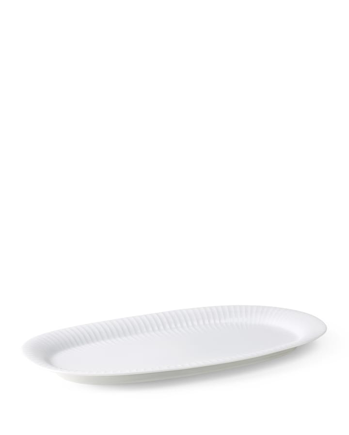 Hammershøi serveringsfad ovalt 40x22,5 cm - Hvid - Kähler