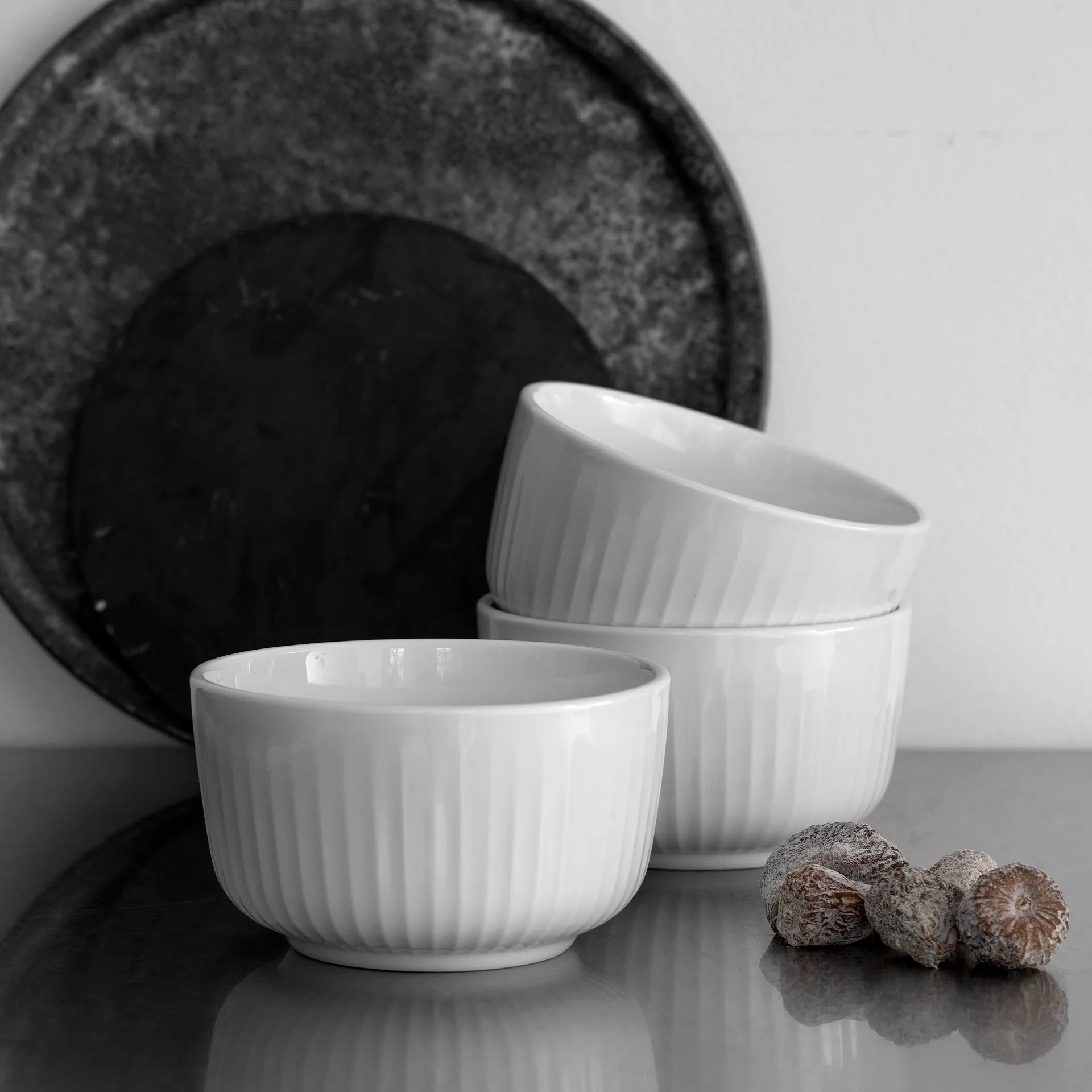 Hammershøi skål Ø12 cm, Hvid Kähler