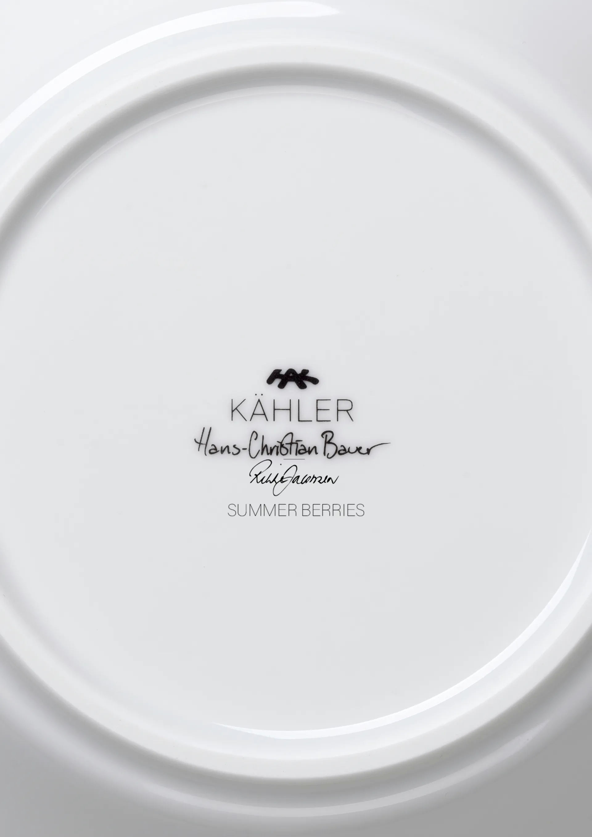 Hammershøi Summer dyb tallerken Ø21 cm, Summer berries Kähler