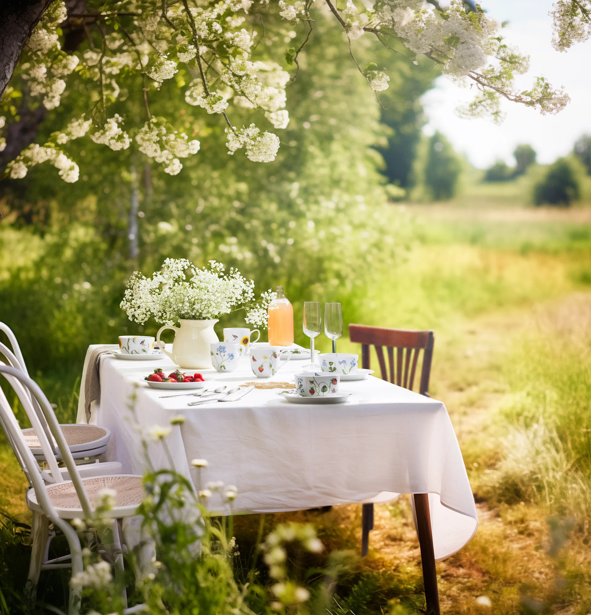 Hammershøi summer krus 33 cl, Solsikke Kähler