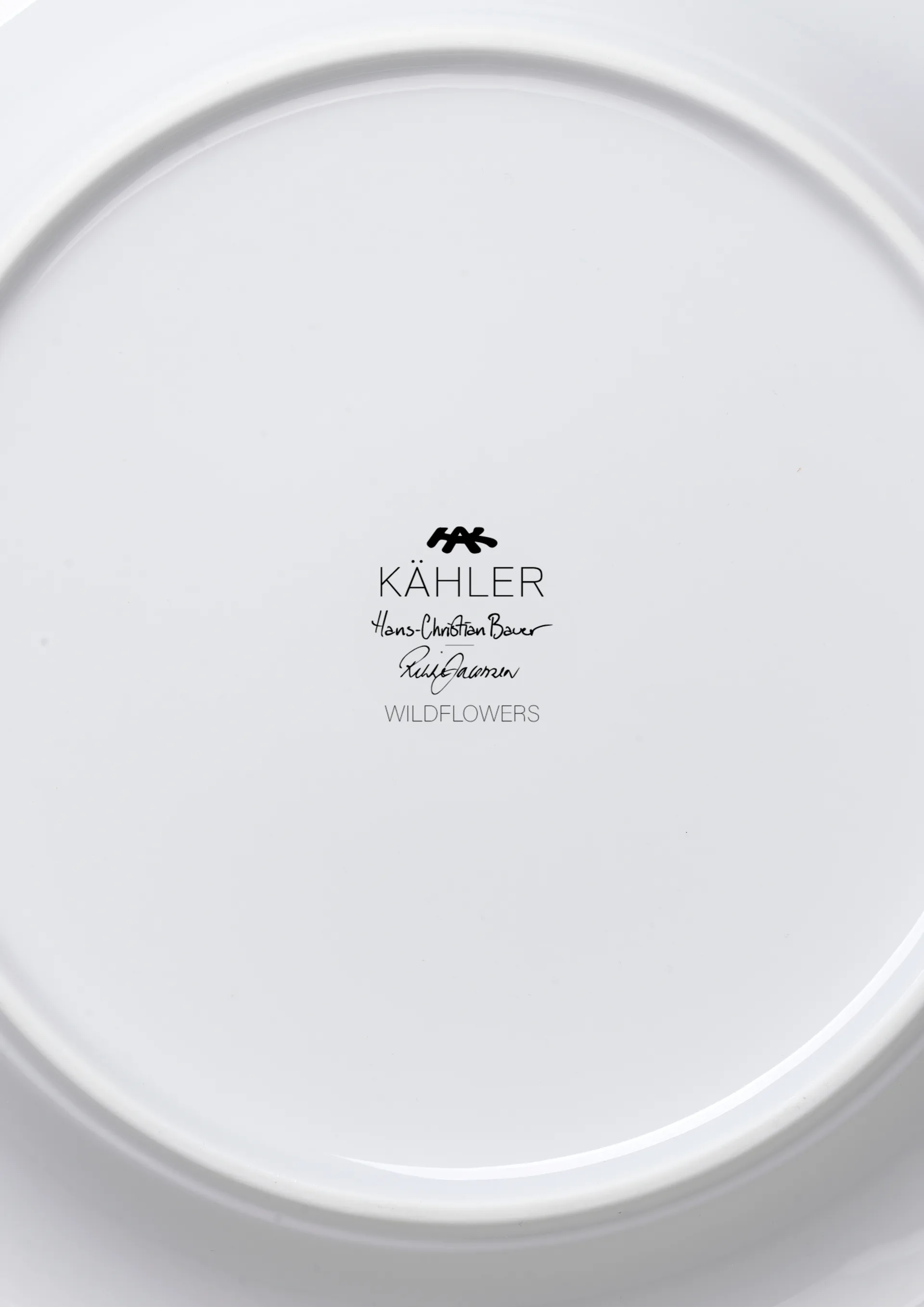 Hammershøi Summer Tallerken Ø22 cm, Wild flowers Kähler