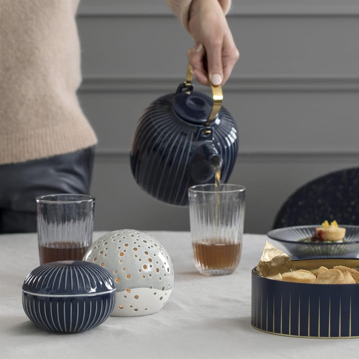 Hammershøi tekande, indigo Kähler