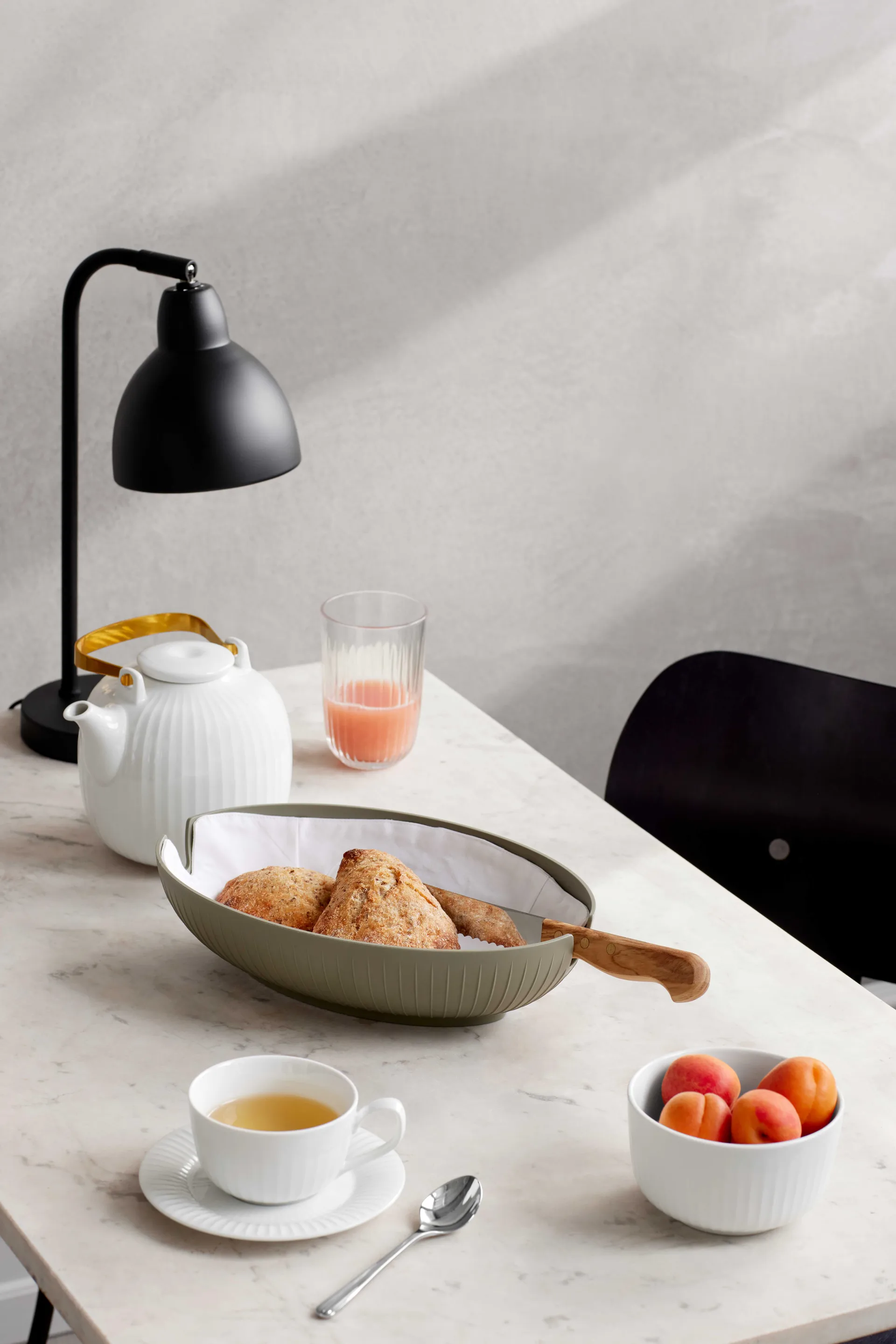 Hammershøi vandglas 37 cl 4-pak, Klar Kähler