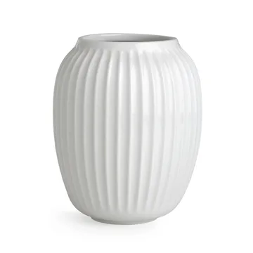 Hammershøi vase - Hvid, mellem 21 cm - Kähler