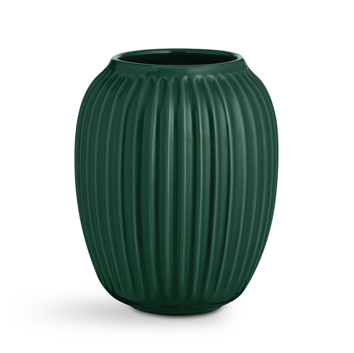 Hammershøi vase mellem - grøn - Kähler
