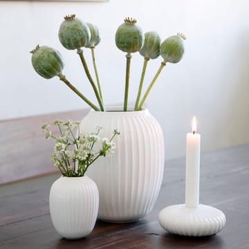 Hammershøi vase mellem - hvid - Kähler