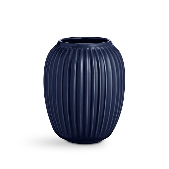 Hammershøi vase mellem - indigo - Kähler