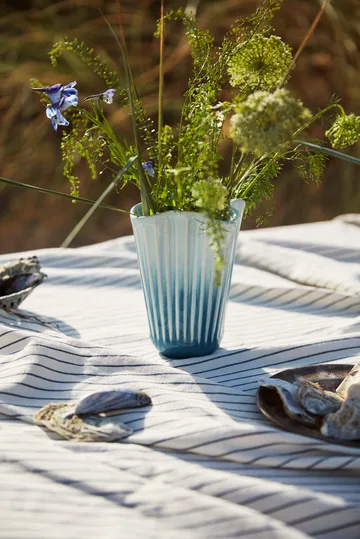 Hammershøi vase unfold - Blå, 20,5 cm - Kähler