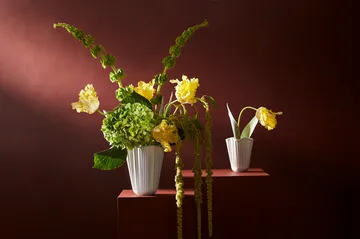 Hammershøi vase unfold - Hvid, 16,5 cm - Kähler