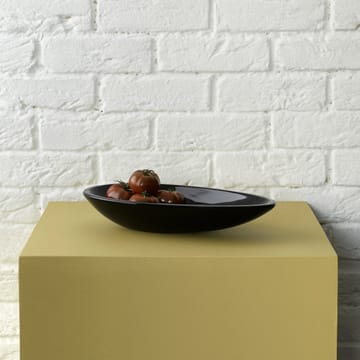 Kokong ovalt bordfad 35 cm - Brun - Kähler