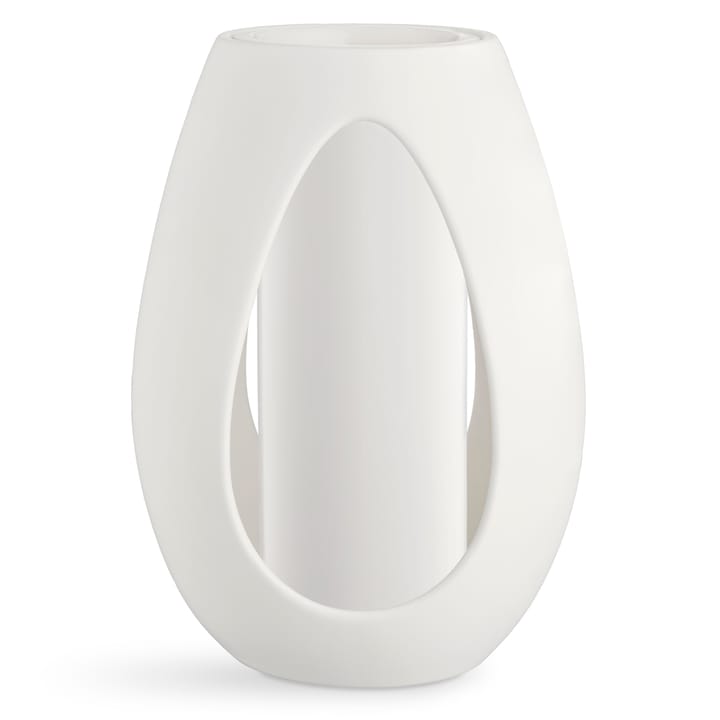 Kokong vase 33 cm - Hvid - Kähler